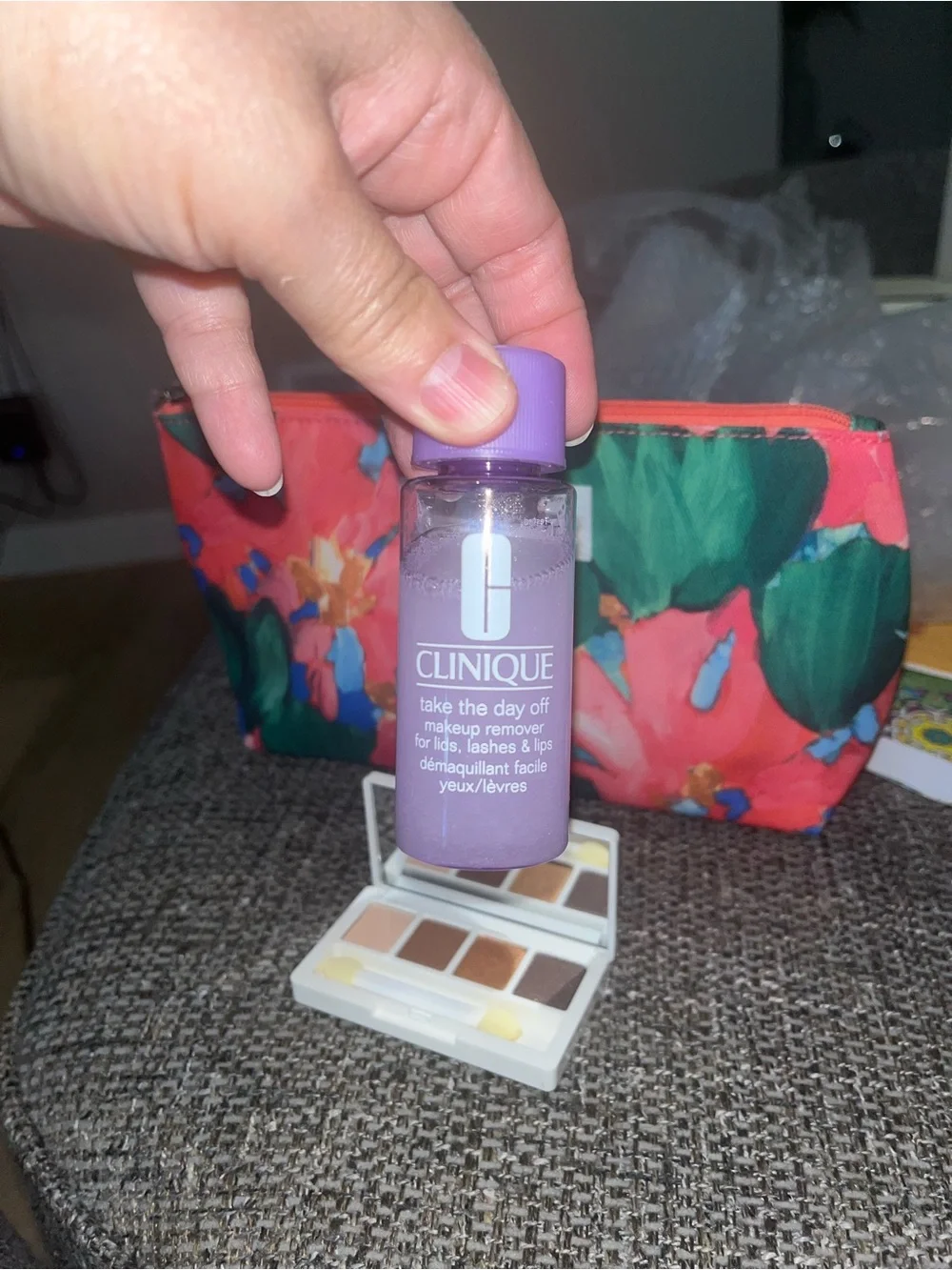 New Clinique 4 Piece Set w/Pouch